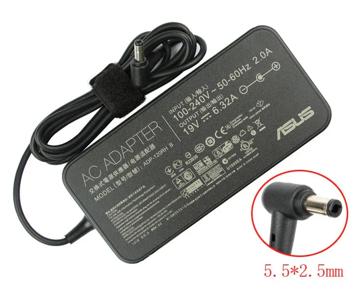 Original 120W Asus ROG GL752VW-T4122T, TUF Gaming FX705, ADP-120RH B 19V 6.32A Slim Laptop Adapter - eBuy UAE